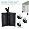 Best Choice Products 10x10ft Easy Setup Pop Up Canopy, Portable Tent w/ Side Wall, 1-Button Push, Case